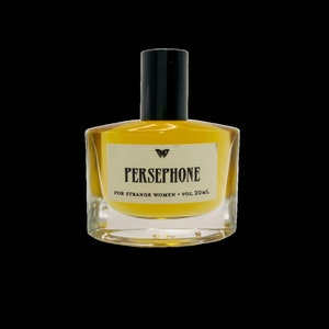 Persephone Perfume Oil - fruity floral natural with pomegranate, orris, mimosa, blackcurrant and tuberose - for strange women