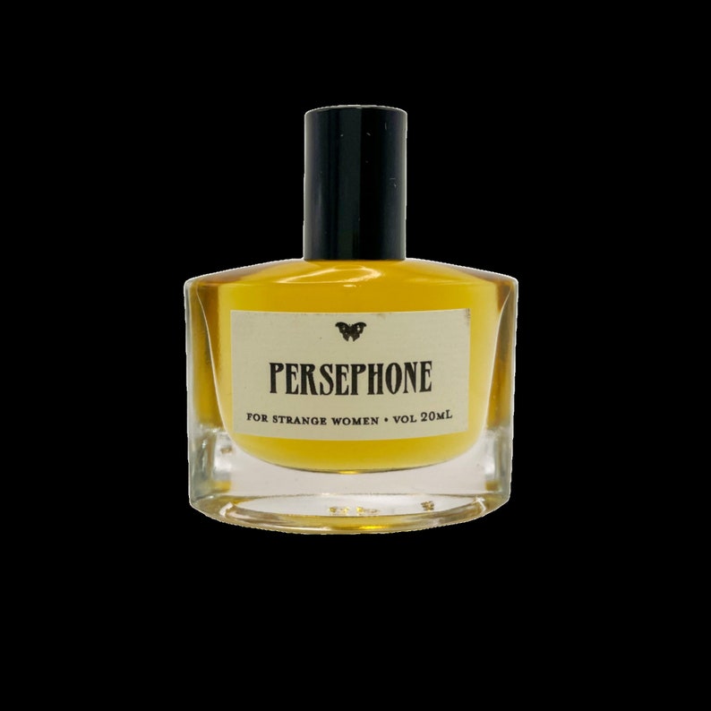 Persephone Perfume Oil fruity floral natural with pomegranate, orris, mimosa, blackcurrant and tuberose for strange women 20 Milliliters