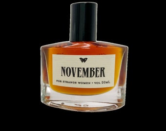 November in the Temperate Deciduous Forest™ - Perfume Oil - black tea, bergamot, mushrooms, forest floor, wet soil, dried leaves