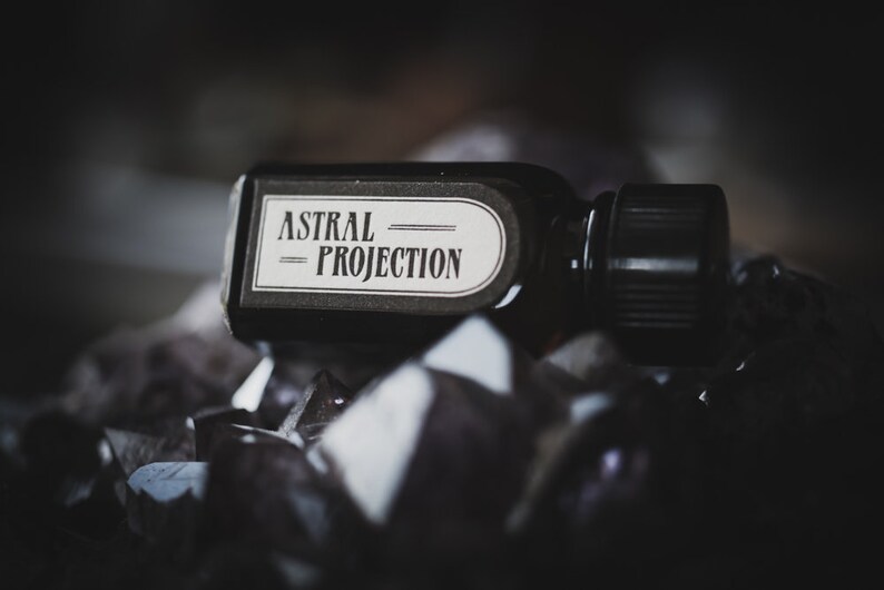 Astral Projection™ Perfume Oil Natural Perfume with verveine, lavender, chamomile, rose, valerian night aromatherapy perfume 10 Milliliters