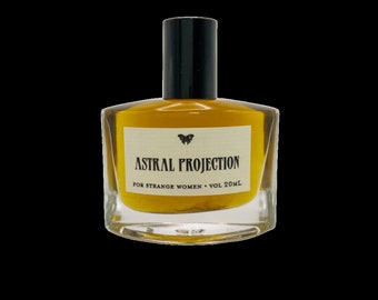 Astral Projection™ - Perfume Oil - Natural Perfume with verveine, lavender, chamomile, rose, valerian - night aromatherapy perfume