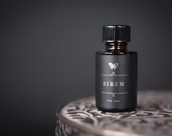 Siren™ -  Perfume Oil - Natural Botanical Perfume with saltwater, jasmine, driftwood, seaweed, sand, Ocean Perfume, Beach Scent, Sea Salt