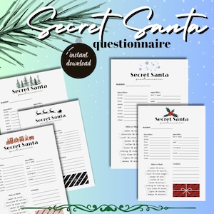 Wichteln Fragebogen Urlaub Geschenk Tausch Profil Festliche Favoriten Print Übersicht Minimalistische Friendsmas Geschenkideen Geschenke für Freunde