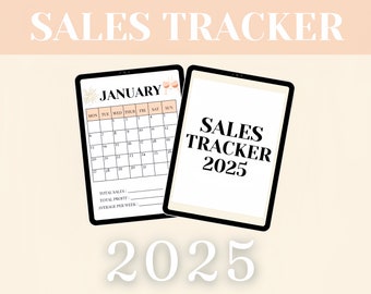 Sales Tracker 2025