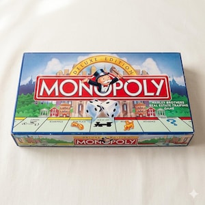 Deluxe Monopoly Game - Etsy