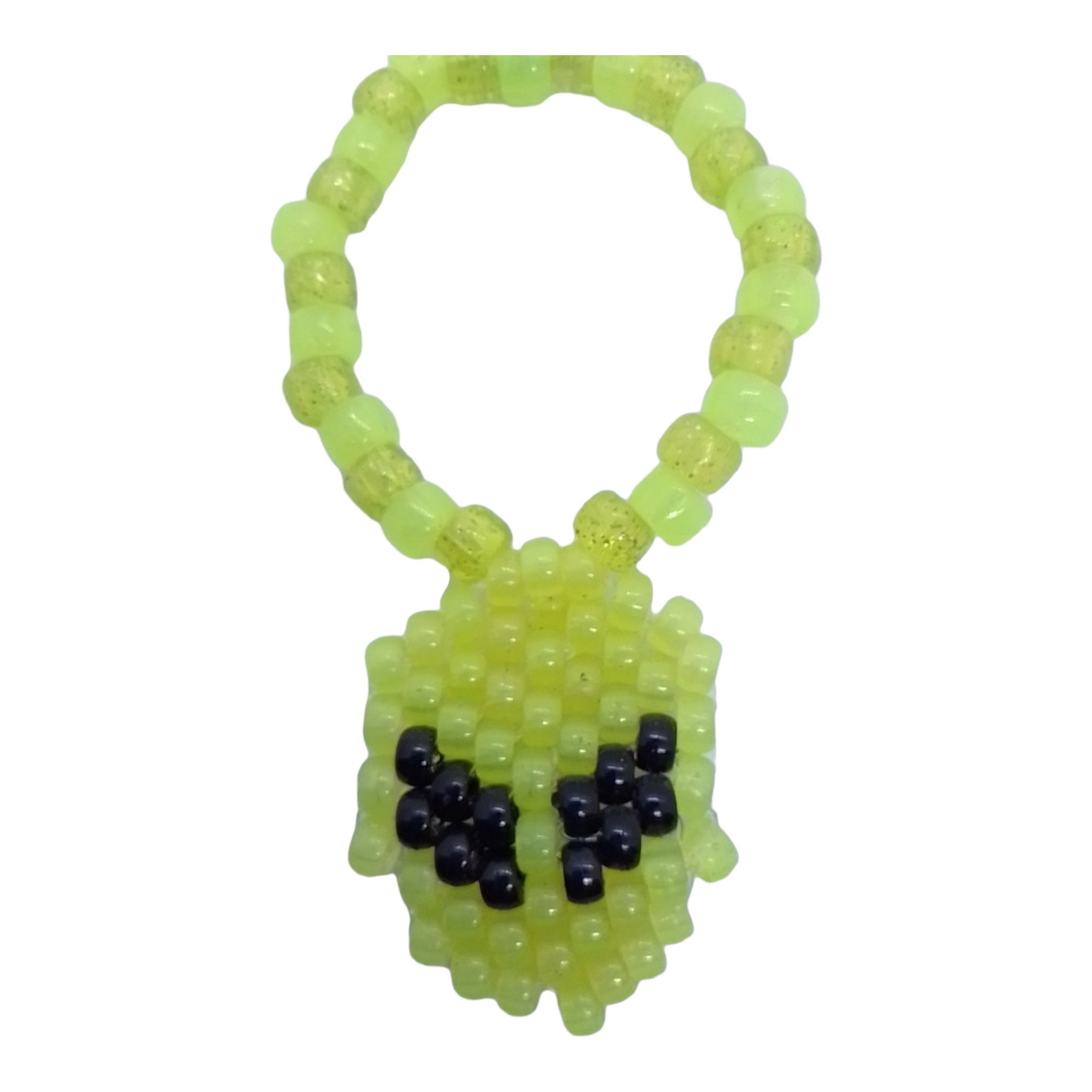 Kandi Single Bracelet-glow Alien Faces-sizes for Upper Arms -edc--pony ...