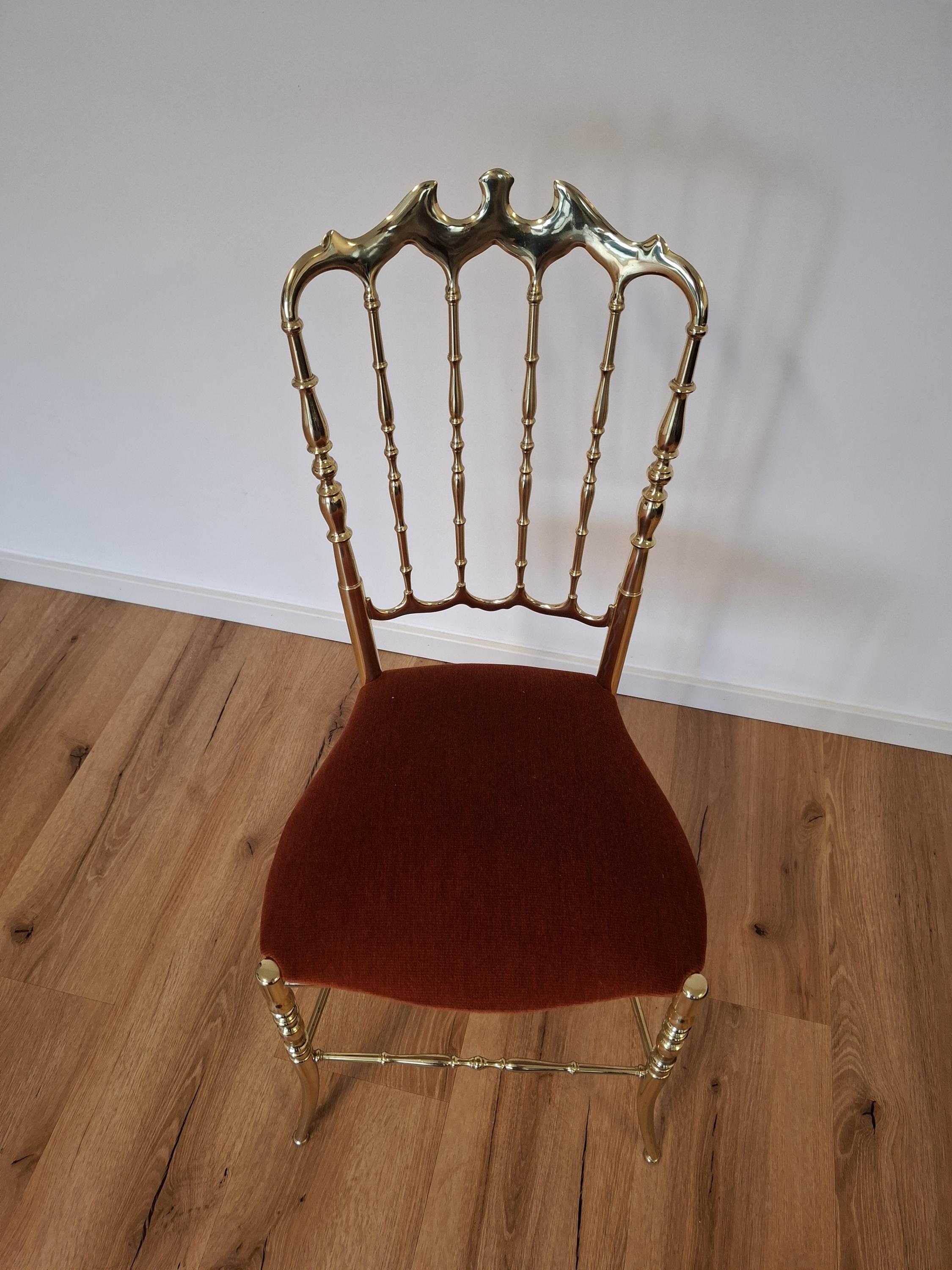 キアヴァリ】? 真鍮椅子 西洋クラシック アイアンチェア ヴィンテージ