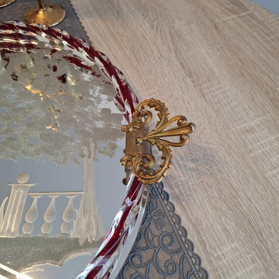 ムラーノミラートレイ、ベネチアンシャンパングラス - Etsy 日本