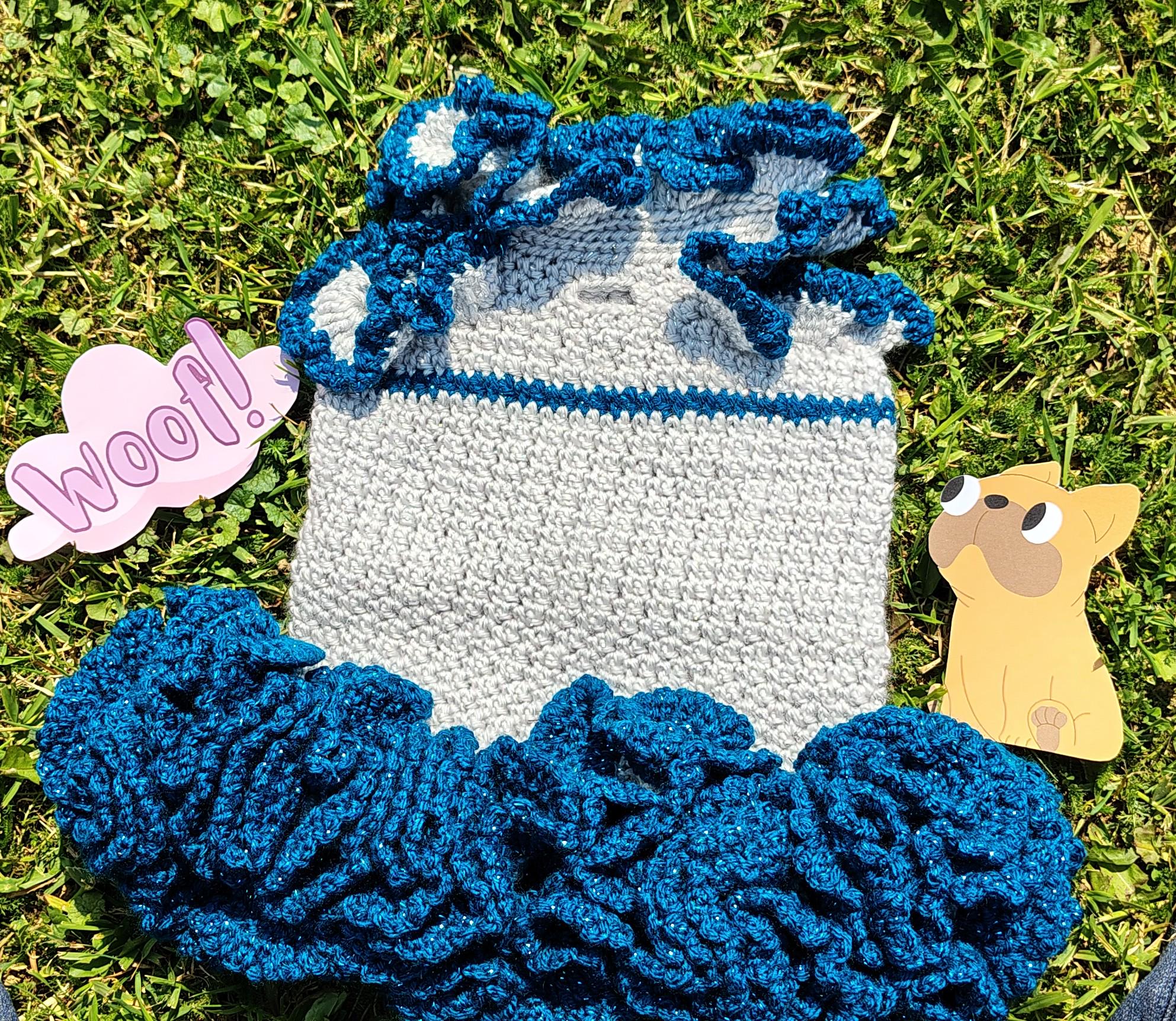 Dog Dress, Pet Lover Gift Idea, Dog Party Dress, Dog Sweater, Crochet Pet Dress,  Cute Pet Stuff, Dog Wedding Attire