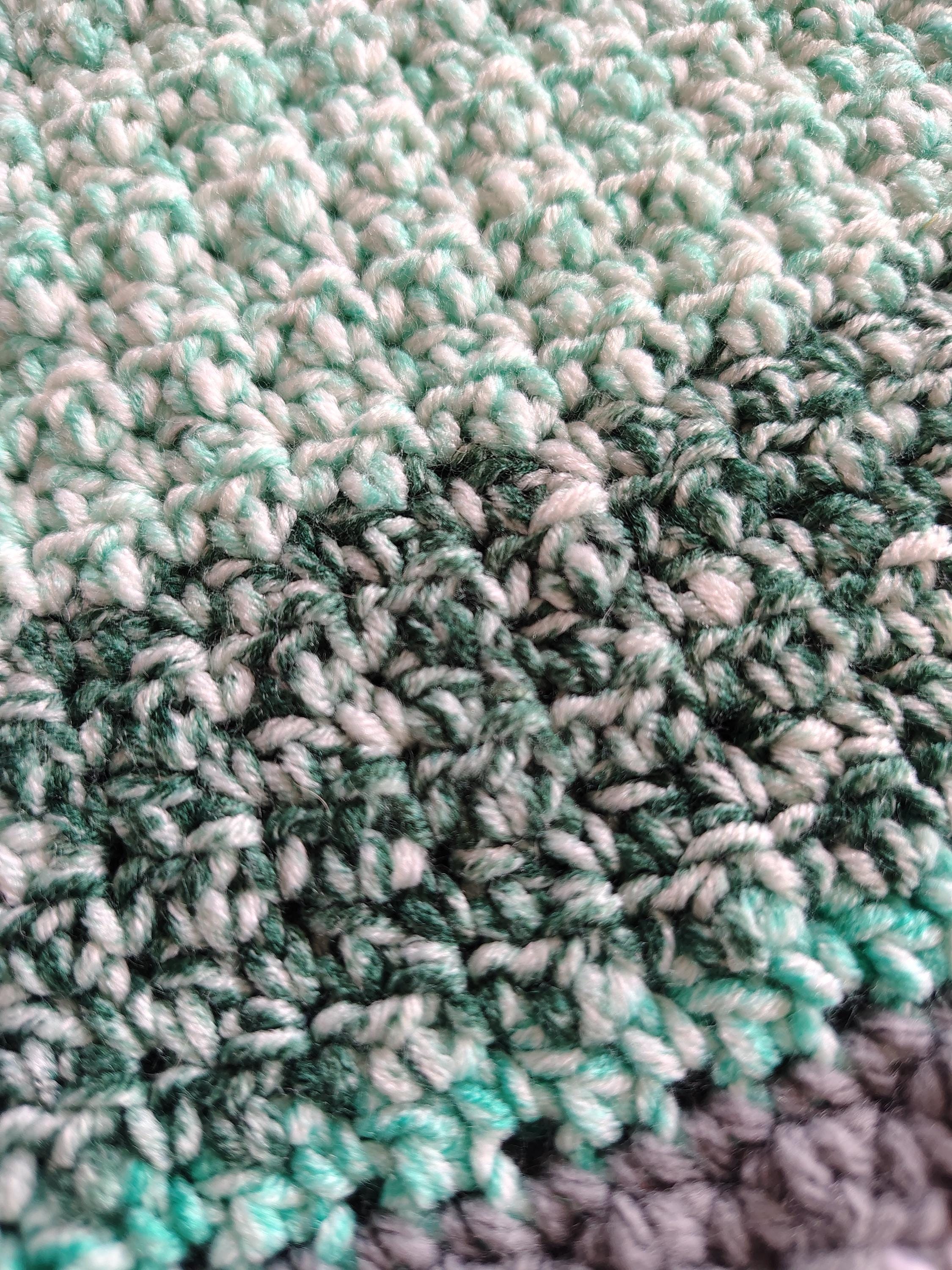 Handmade Crochet Altar Cloth | Witchcraft Decor | Pagan Wiccan Altar Accessory | 14x22 Inches - Thumbnail 3