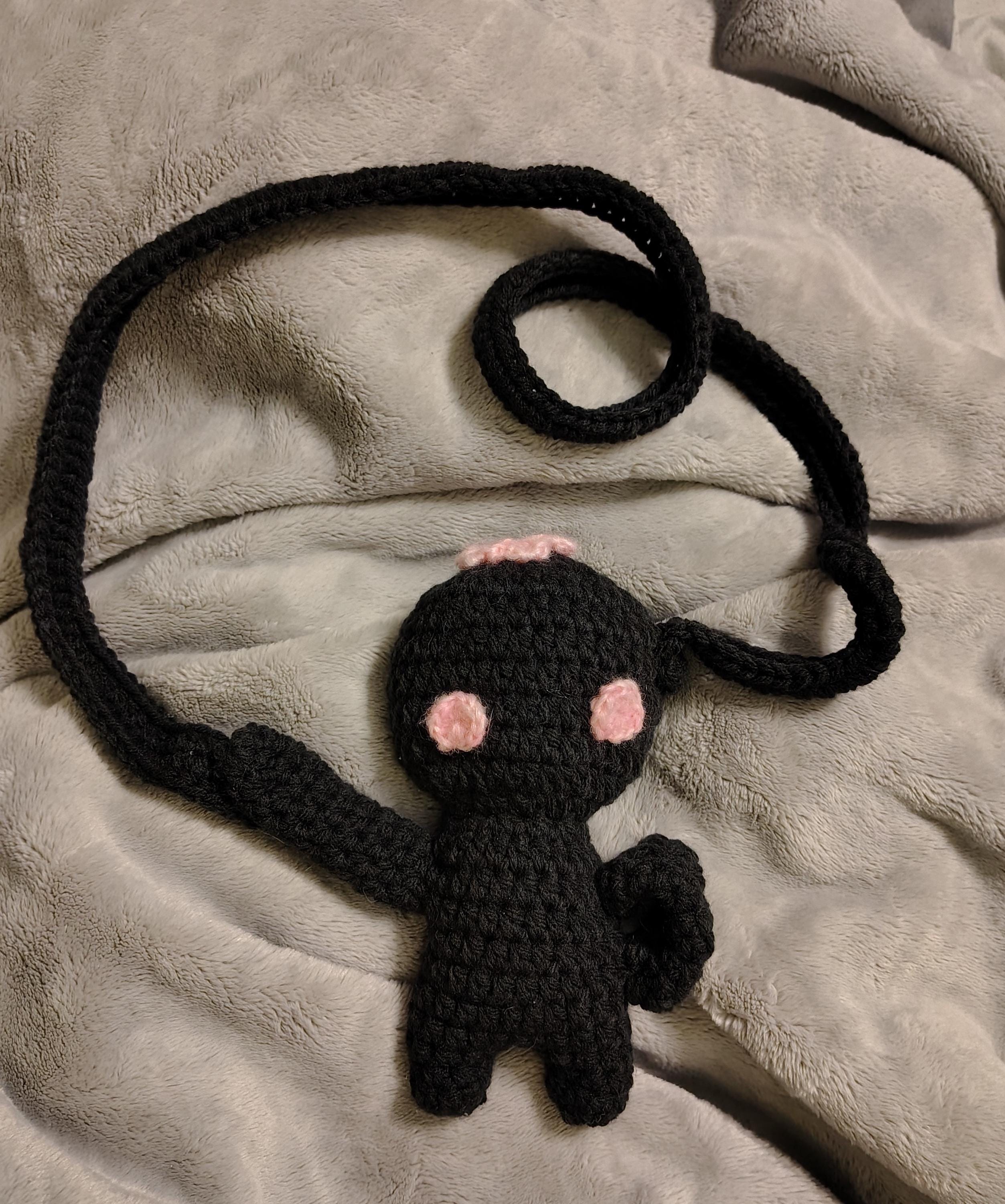 Cross Body Anxiety Poppet for Witches, Children or Anxious Adults - Thumbnail 3