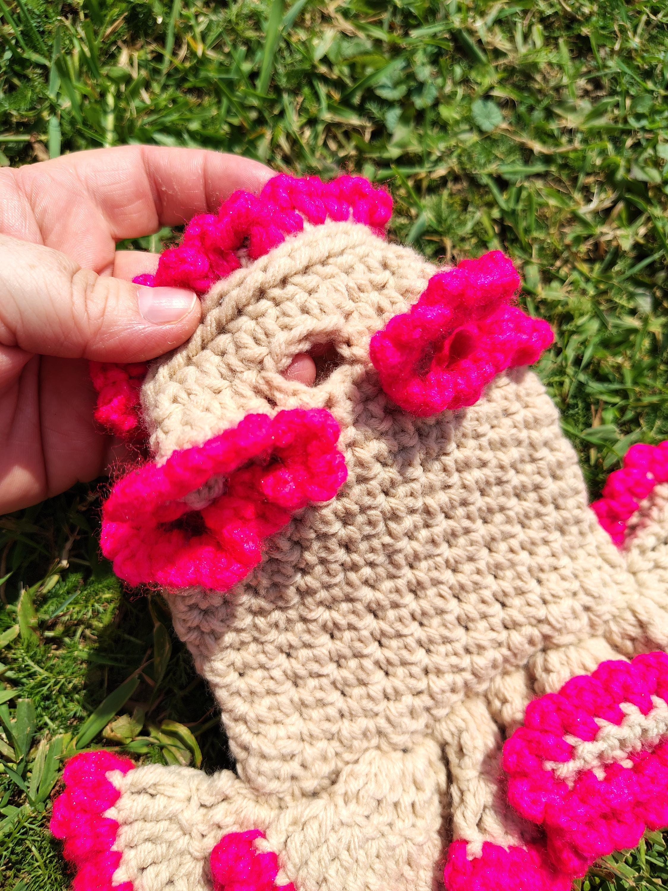 Dog Sweater, Cute Pet Clothes, Dog Boutique Dress, Crochet Pet Outfit, Tan & Pink Dog Sweater, Cat Sweater - Thumbnail 3
