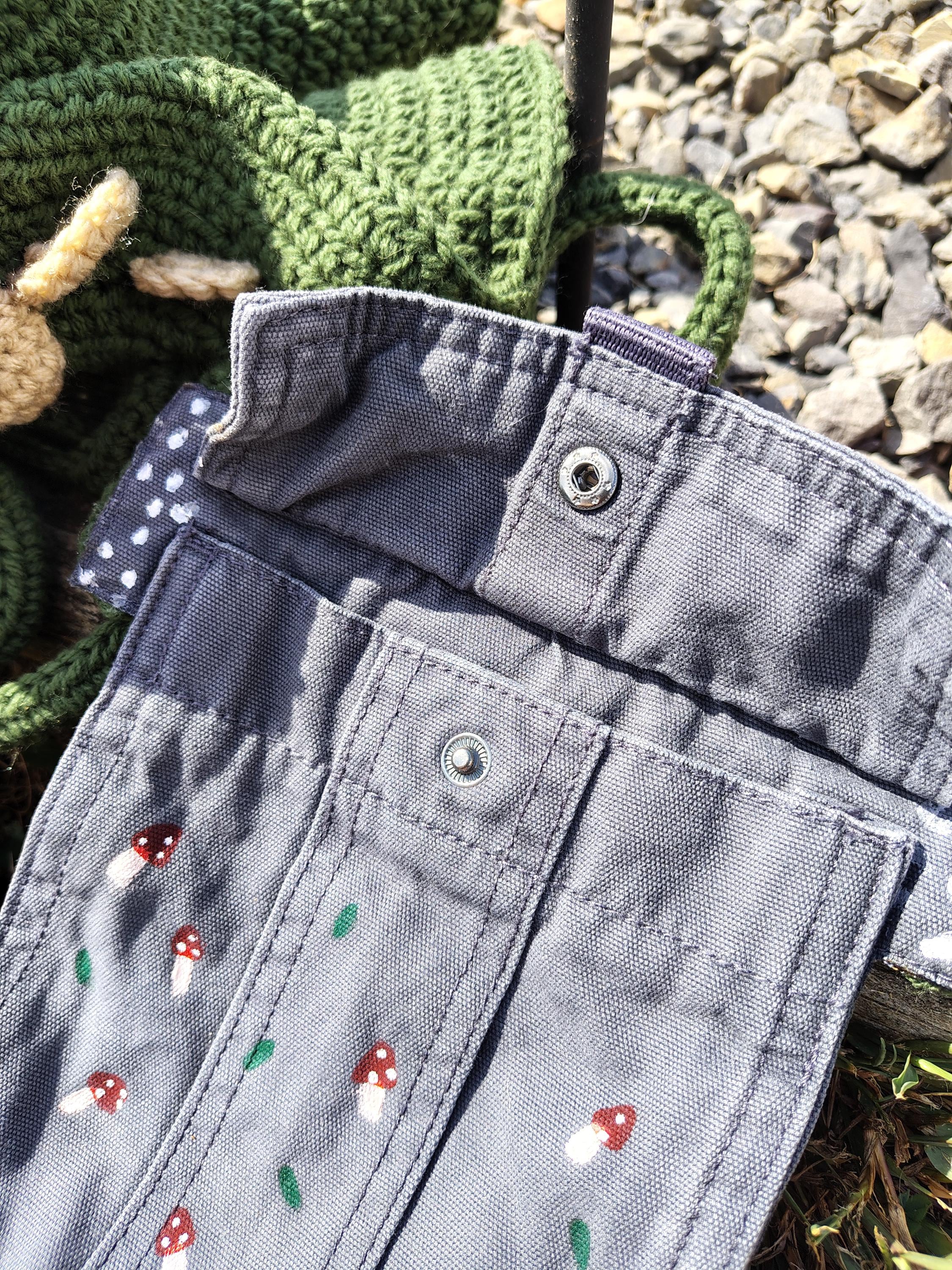 Cottagecore Mushroom Hat and Matching Cross Body Bag - Thumbnail 5
