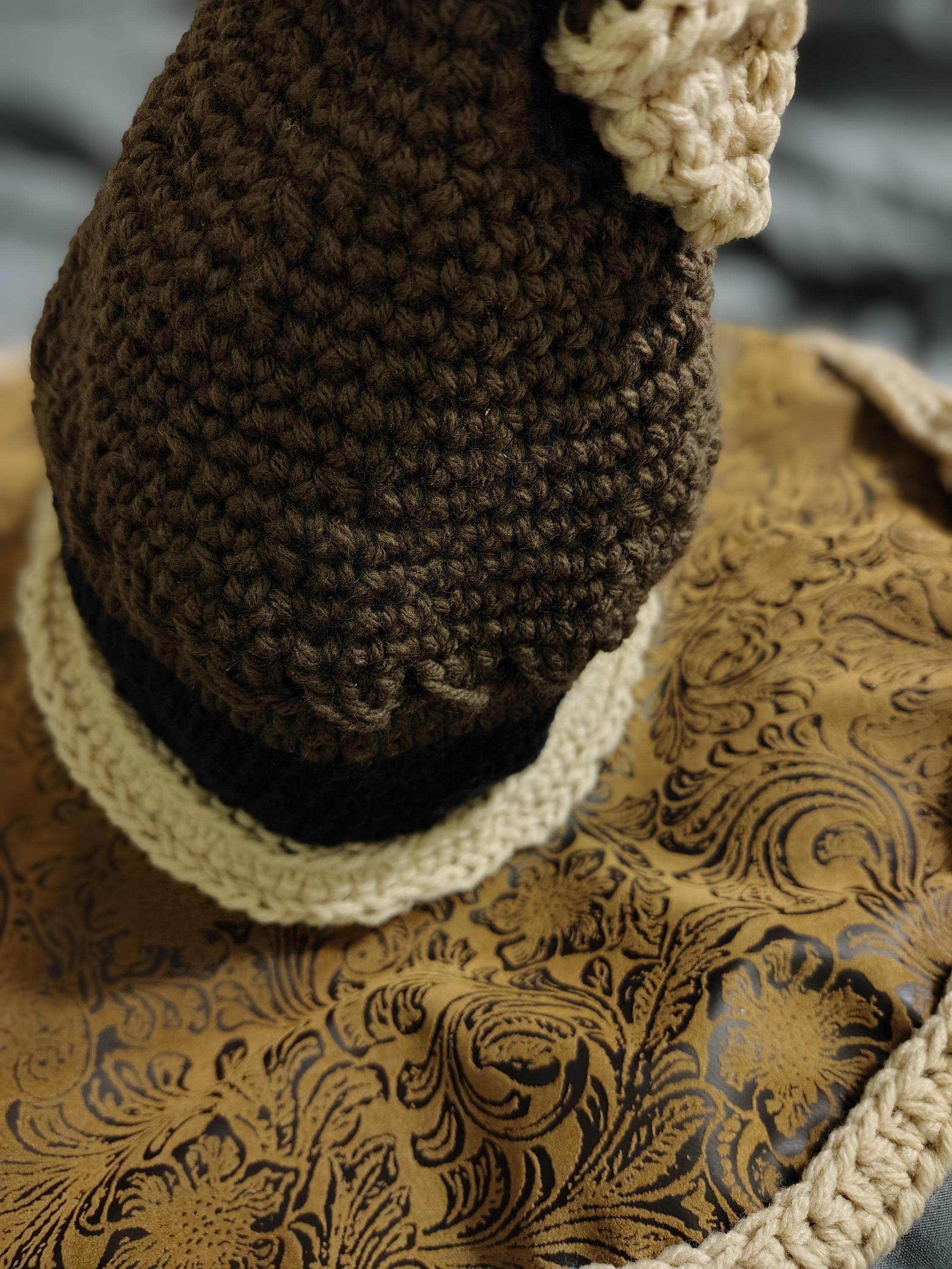 Handmade Witch Hat, Witchcraft Supplies, Witchy Clothes, Gift for Witches - Thumbnail 4