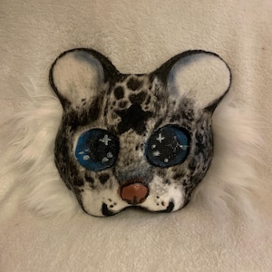 Snow leopard mask