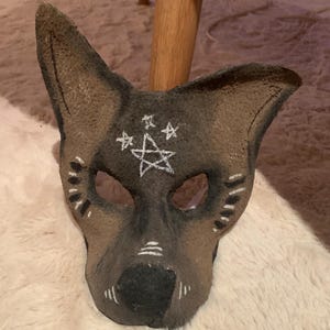 German shepherd therian mask