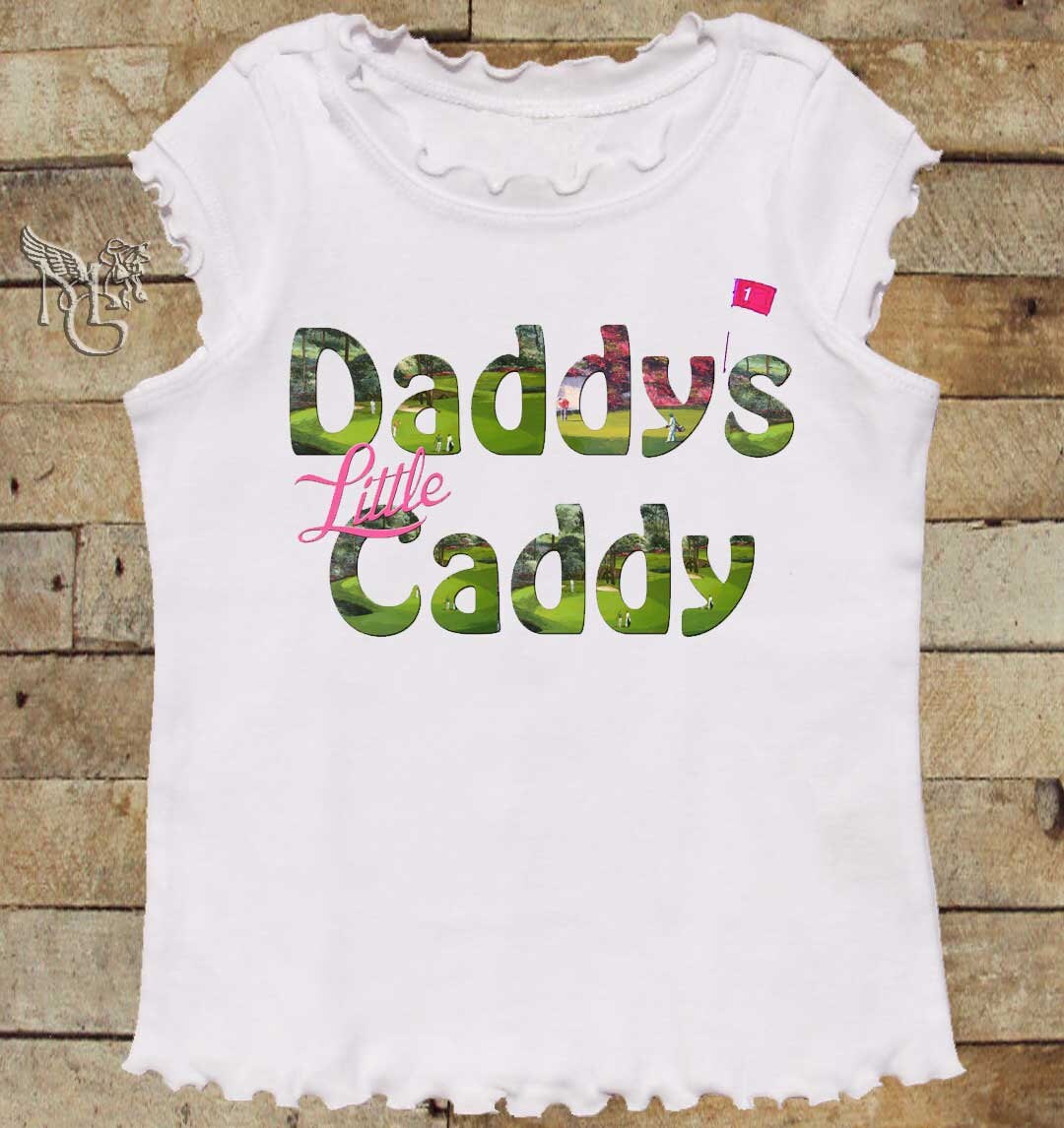 Funny Girl Tshirt Daddys Little Caddy by Mumsy Goose girly tee Etsy