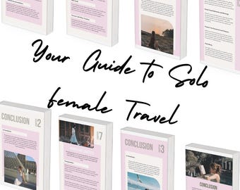 E-book Guide Solo Female Travel Canva Template