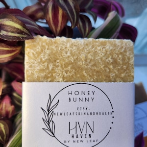 Soap: Honey Bunny | Gentle Cold Processed Soap with Goat Milk & Colloidal Oatmeal