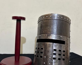 Schwarzer Ritter Monty Python Helm König Artus Kostüm Heiliger Gral Xmas Geschenk Unisex