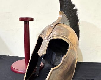 Casque médiéval Troy Trojan Brad Pitt Movie Casque Warrior Armor Casque pour décoration de table