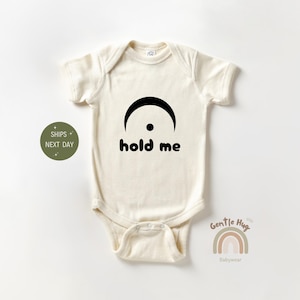 Hold Me Baby Bodysuit, Funny Music Pun Onesie®, Music Baby Onesie®, Cute Newborn Natural Clothes, Music Lover Baby Onesie®, Baby Shower Gift