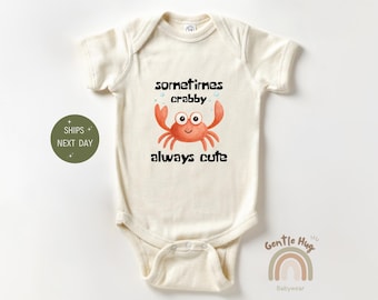 Bodysuit Gymboree Garçon 'Crab Shack' - Taille 3-6 Mois - Neuf Avec étiquette