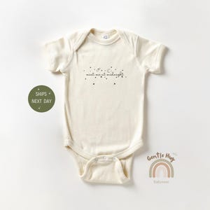 Meet Me at Midnight Onesie® - Newborn Baby Onesie® - Funny Onesie® - Baby Shower Gift - Baby Clothing - Baby Bodysuit - Newborn Gift