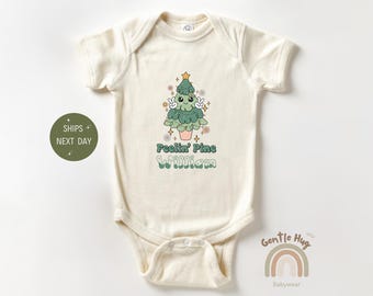 Personalized Christmas Baby Gift Outfit Cute Baby Bodysuit for Christmas Holiday Celebrations, Baby Christmas Gift, First Christmas Present