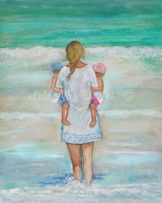 Mother Children Twins Boy Girl Art Print Wall Art Kids Sister Etsy Mother Children Twins Boy Girl Art Print Wall Art Kids Sister Etsy