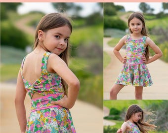 Ember Dress Romper and Skort - PDF Sewing Pattern
