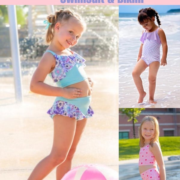 Bondi Swimsuit and Bikini - PDF Sewing Pattern