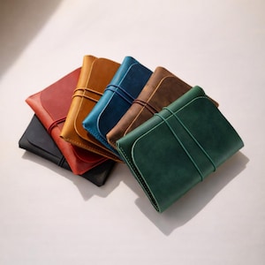 Personalized Leather Passport Holder, Full Grain Crazy Horse Travel Gift