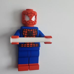 Toilet Paper Holder / Lego style SpiderMan
