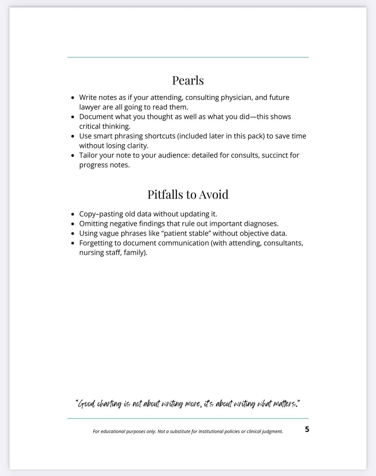 AGACNP Charting Guide: NP Documentation Templates (digital PDF) - Etsy