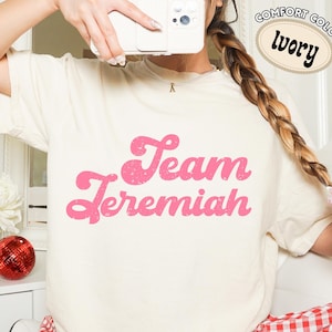 TSITP  Team Jeremiah Comfort Colors® Shirt – Team Conrad Tee, Cousins Beach T-Shirt, The Summer I Turned Pretty Merch, Connie Baby