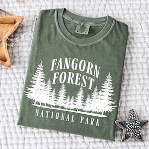 Fangorn Forest Shirt, Bookish Comfort Colors T-Shirt, National Parks Tshirt, Aesthetic Reader Gift, Book Nerd Gift, Movie Parody T Shirt