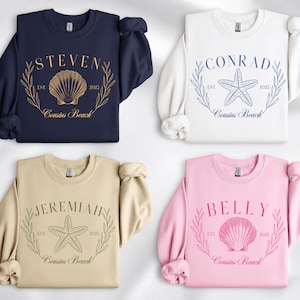 TSITP Team Jeremiah Sweatshirt | Team Conrad Sweatshirt | Cousins Beach Merch | The Summer I Turned Pretty Shirt | Connie Baby Tee