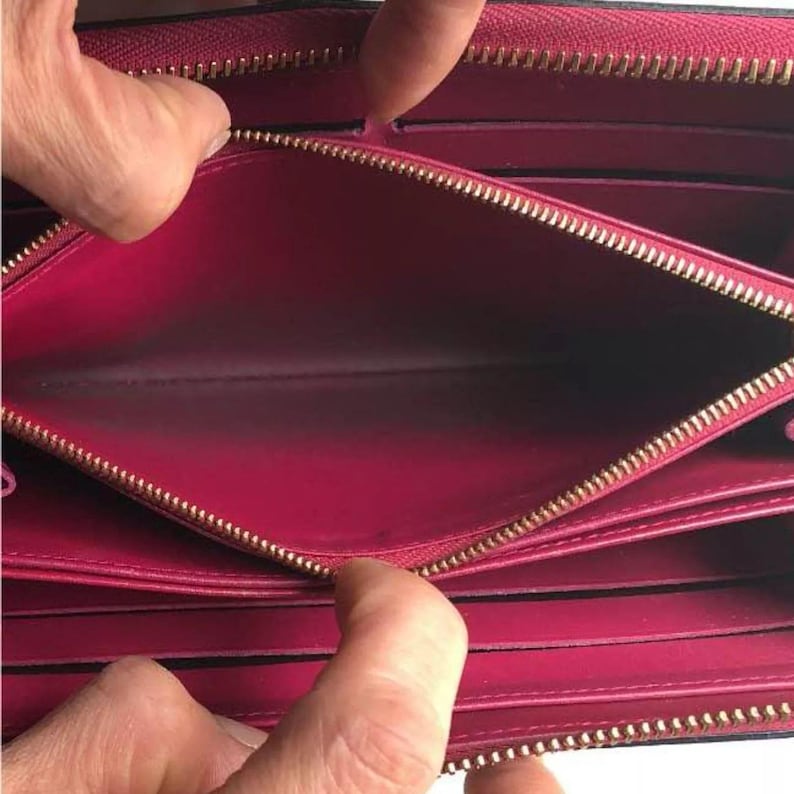 Louis Vuitton Indian Rose Monogram Vernis Patent Leather Zippy Wallet w/ Box GUC Vintage Y2K Luxury image 9