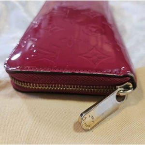 Louis Vuitton Indian Rose Monogram Vernis Patent Leather Zippy Wallet w/ Box GUC Vintage Y2K Luxury image 5