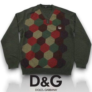 Vintage Dolce Gabbana Sweater - Etsy