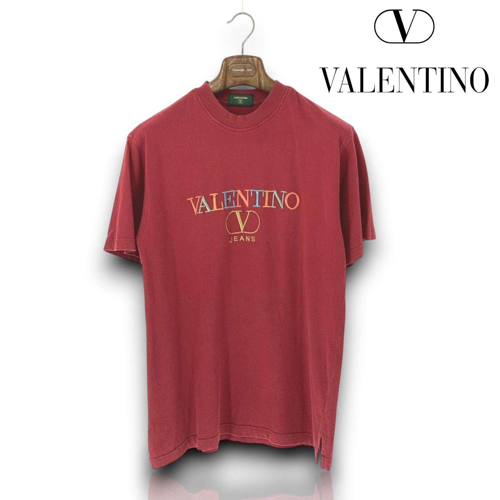 トップス 80s Valentino universal vintage shirt Vintage Valentino Sport T-SHIRT SIZE 52 Made in Italy 1990s