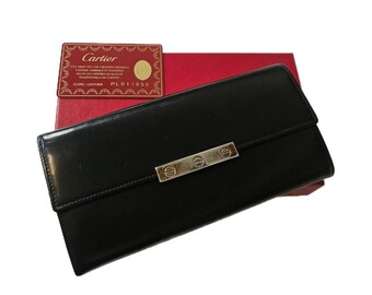 【Cartier】シンプル ウンドジップ ウォレット 長財布 財布 & クラッチ