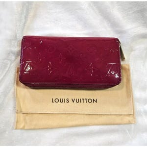 Louis Vuitton Indian Rose Monogram Vernis Patent Leather Zippy Wallet w/ Box GUC Vintage Y2K Luxury image 3