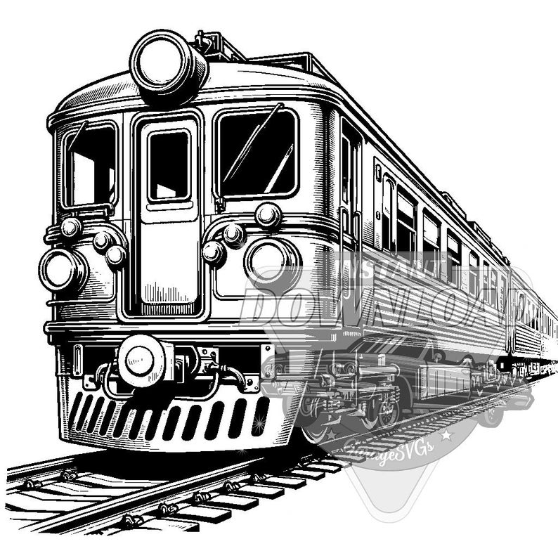 Excursion Train SVG Bundle - Etsy