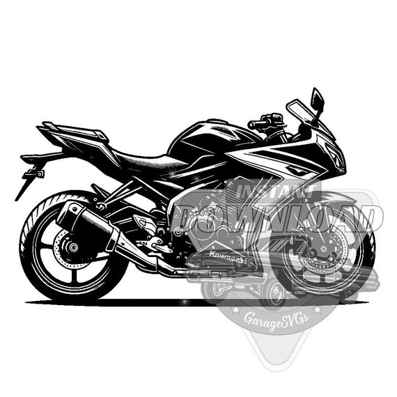 Kawasaki Z650 SVG Bundle - Etsy