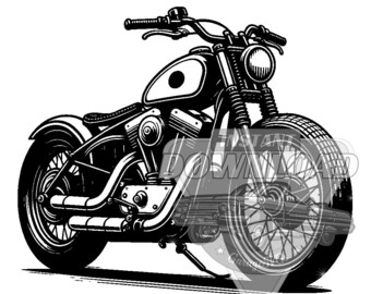 pacchetto SVG moto bobber