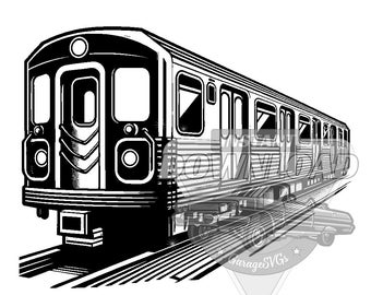 Subway Train SVG bundle