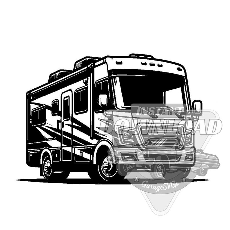 Class C RV SVG Bundle - Etsy