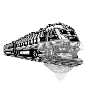 Sleeper Train SVG bundle